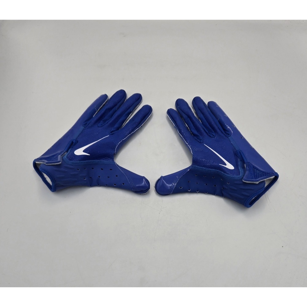 Nike Vapor Jet 6.0 Football Receiver Gloves Blue NFL Size Small